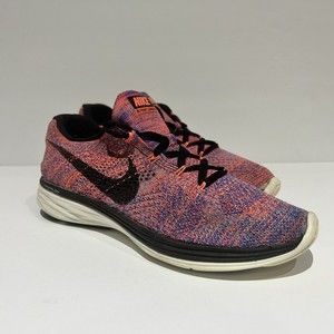 Nike Women‎ Shoes Flyknit Lunar 3 Size 8 Running Shoe Pre Owned
